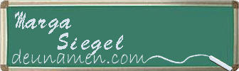 Marga Siegel Visitenkarte